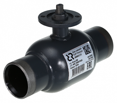 065N0132R RJIP Premium Кран шаровой WW DN65 PN25 GF (приварной, под привод, С/П), Ридан