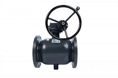 065N0366GR RJIP Premium Кран шаровой FF DN300 PN25 WG (фланцевый, с редуктором, С/П), Ридан