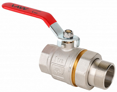 BV.520.08 Кран-американка MVI 1 1/2" внутренняя-наружная, ручка